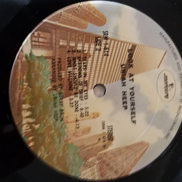 1971 Uriah Heep "Look at Yourself" Vinyl Album - Picture 11 of 11